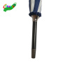 vogue white and blue  automatic daily use straight umbrella